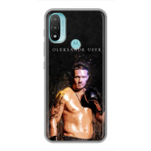 Чехол с картинкой Александр Усик для Motorola MOTO E20 – Чемпион Усик