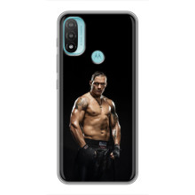 Чехол с картинкой Александр Усик для Motorola MOTO E20 – Усик на черном