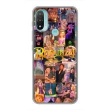Чехол Рапунцель для Motorola MOTO E20 (Рапунцель коллаж)
