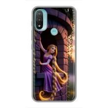 Чехол Рапунцель для Motorola MOTO E20 (Рапунцель на башне)