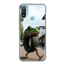 Чехол с мемами тралалело тралала для Motorola MOTO E20 – Бонека амбалабу