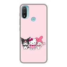 Чехол с персонажем Куроми на Motorola MOTO E20 – Куроми Мелоди Китти