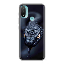 Чехол с картинкой «Хищники» для Motorola MOTO E20 – Змея