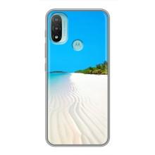 Літній Чохол на Motorola MOTO E20 (Море пісок)