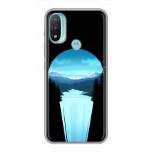 Літній Чохол на Motorola MOTO E20 (Синій Водоспад)
