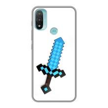 Чохли для Motorola MOTO E20 (Персонажі МайнКрафт) (Меч)