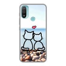 Силіконові Чохли Коханій людині для Motorola MOTO E20 (Котейки)