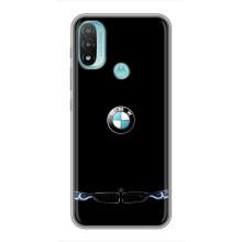 Силіконовий бампер з картинкою машини на Motorola MOTO E20 (Чорний BMW)