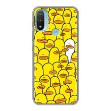 Силіконовий бампер з картинкою звірів для Motorola MOTO E20 (Особливий)