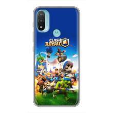 Силіконовий Чохол (атрибутика Клеш Роял) для Motorola MOTO E20 (Клеш рояль)