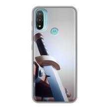 Силіконовий Чохол (атрибутика Клеш Роял) для Motorola MOTO E20 (Меч варвара)