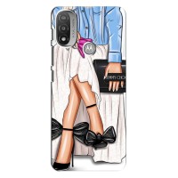 Силіконовый Чохол на Motorola Moto E20 з картинкой Модных девушек – Мода