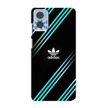 Чохли Адидас для Motorola MOTO E22 (AlphaPrint) (Адідас з полосами)