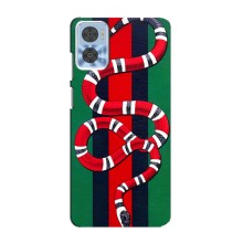Чохли  GUCCI для Моторола Мото е22 (AlphaPrint) (Gucci змія)