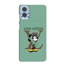 Чохли Луі Вітон для Motorola MOTO E22 (AlphaPrint - LOUIS VUITTON) (Міккі Маус LV)