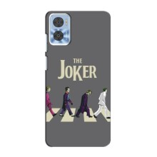 Чехлы с картинкой Джокера на Motorola MOTO E22 (The Joker)