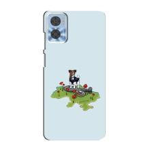 Чохли з картинкою собаки Патрон для Motorola MOTO E22 (AlphaPrint) (Сапер Пес)