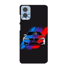 Чохол BMW для Моторола Мото е22 – Кольорова БМВ