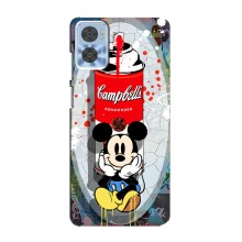 Чохол Disney Mouse Motorola MOTO E22 (PREMIUMPrint) (Американський Маус)