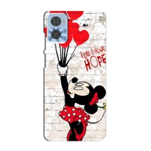 Чохол Disney Mouse Motorola MOTO E22 (PREMIUMPrint) (Heart Minni)