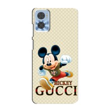 Чохол Disney Mouse Motorola MOTO E22 (PREMIUMPrint) (Mikki Gucci)