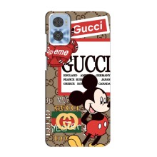 Чохол Disney Mouse Motorola MOTO E22 (PREMIUMPrint) (Стильний Міккі)