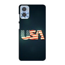 Чохол Прапор USA для Motorola MOTO E22 – USA