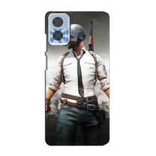 Чеjхол PUBG для Моторола Мото е22 (AlphaPrint) (Пабг мен)