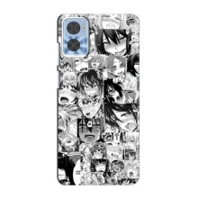 Анимешный чехол для Motorola MOTO E22 – Ahegao manga