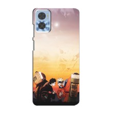 Чохли з принтом НАРУТО на Motorola MOTO E22 (Наруто Гаара)