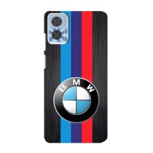 Чохол для Моторола Мото е22 - з принтом БМВ (AlphaPrint) (Лого BMW)