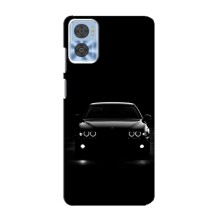 Чохол для Моторола Мото е22 - з принтом БМВ (AlphaPrint) (Машина BMW)