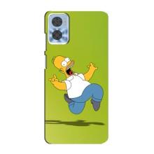 Чjхол з Сімпсонами для Motorola MOTO E22 (VPrint) (Гомер Сімпсон)