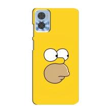 Чjхол з Сімпсонами для Motorola MOTO E22 (VPrint) (Гомер)
