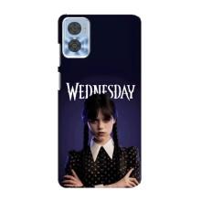 Чохли Венсдей на Motorola MOTO E22 Уенсдей (AlphaPrint) (Wednesday)