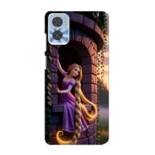 Чехол Рапунцель для Motorola MOTO E22 (Рапунцель на башне)