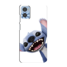 Чехол с принтом Стич на Motorola MOTO E22 – Стич