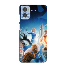 Чохол з принтом Фантастична четвірка для Motorola MOTO E22 – Герої фантастичної четвірки