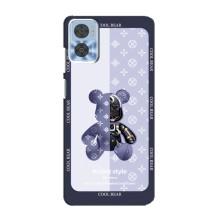 Круті Чохли Луі Віттон для Motorola MOTO E22 (AlphaPrint) (Медведик LV)