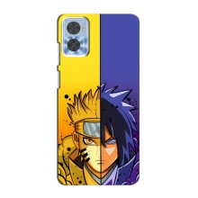 Купить Чохли на телефон з принтом Anime для Моторола Мото е22 – Naruto Vs Sasuke