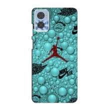 Силіконовый Чохол Nike Air Jordan на Моторола Мото е22 – Джордан Найк