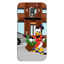 Чехлы для Motorola MOTO E3 - Скрудж МакДак Louis Vuitton (PREMIUMPrint)