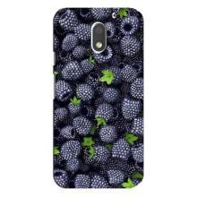 Чохли з фруктами для Motorola MOTO E3 (VPrint) (Ожина)