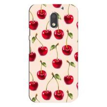 Чохли з фруктами для Motorola MOTO E3 (VPrint) (Черешня)
