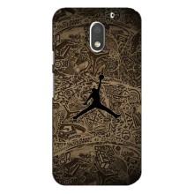 Чохли для Motorola MOTO E3 - з картинкою JORDAN (AlphaPrint) (Logo Jordan)