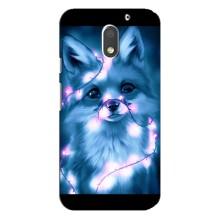 Чохли з картинкою Лисичка для Motorola MOTO E3 (VPrint) (Яскрава лисичка)