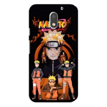 Чохли з принтом НАРУТО на Motorola MOTO E3 (Naruto герой)