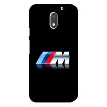 Чохол для Моторола MOTO E3 - з принтом БМВ (AlphaPrint) (AMG)