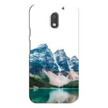 Силіконовий чохол з КАРТИНКАМИ літо для Motorola MOTO E3 (AlphaPrint) (Гори)