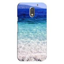 Силіконовий чохол з КАРТИНКАМИ літо для Motorola MOTO E3 (AlphaPrint) (Море)
